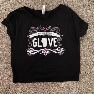 Ilovekickboxing open back tee